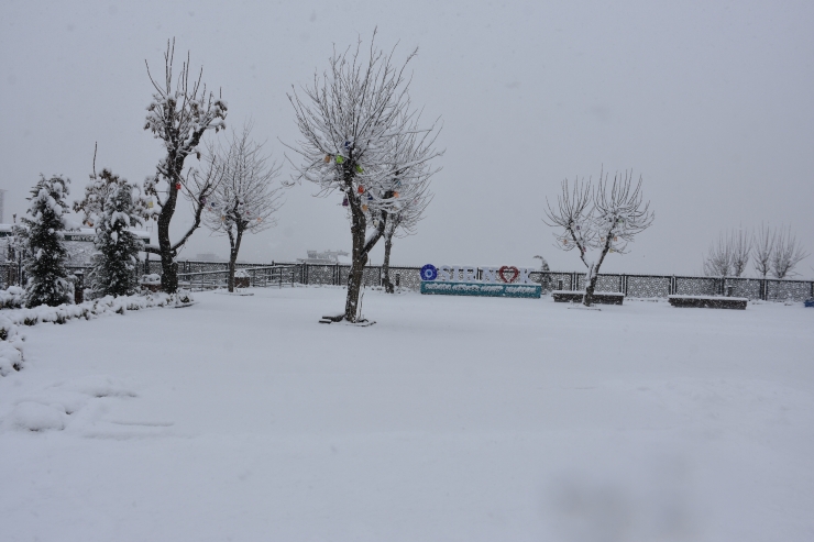 Şırnak'ta kar etkili oldu