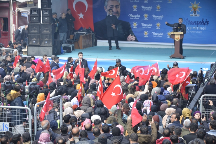 Hazine ve Maliye Bakanı Nebati, Viranşehir'de mitingde konuştu: (2):