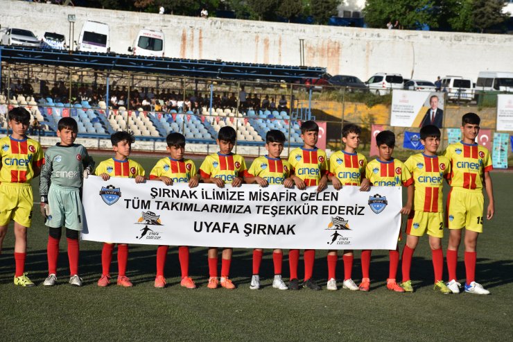 Şırnak UYAFA Cudi Cup Futbol Turnuvası sona erdi