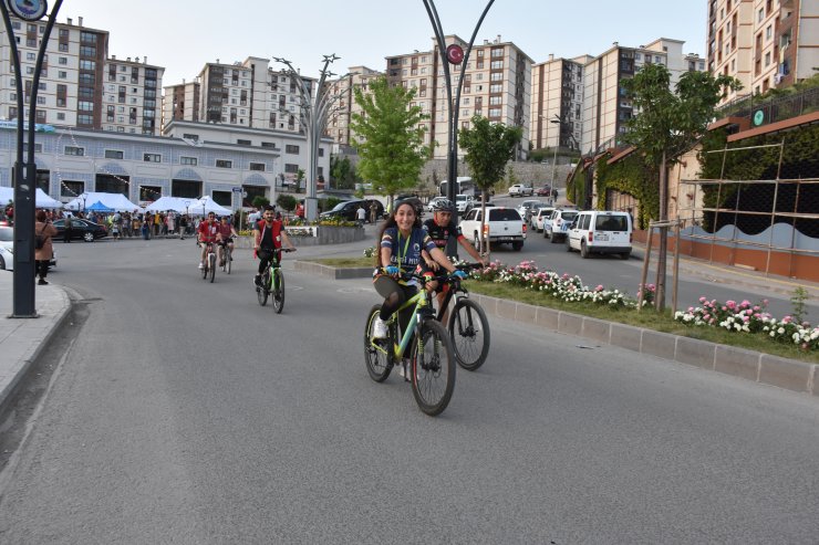 Şırnak'ta bisiklet turu düzenlendi