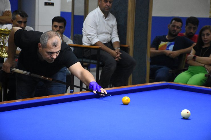 Şırnak’ta 3 bant bilardo turnuvası sona erdi