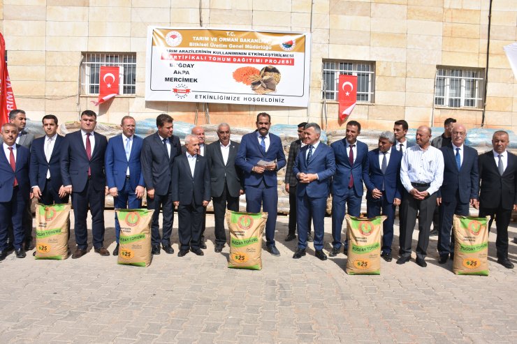 Şırnak'ta üreticilere tohum ve fide desteği