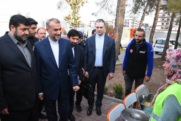 İran Dışişleri Bakanı Hüseyin Emir Abdullahiyan, Adıyaman'da incelemelerde bulundu