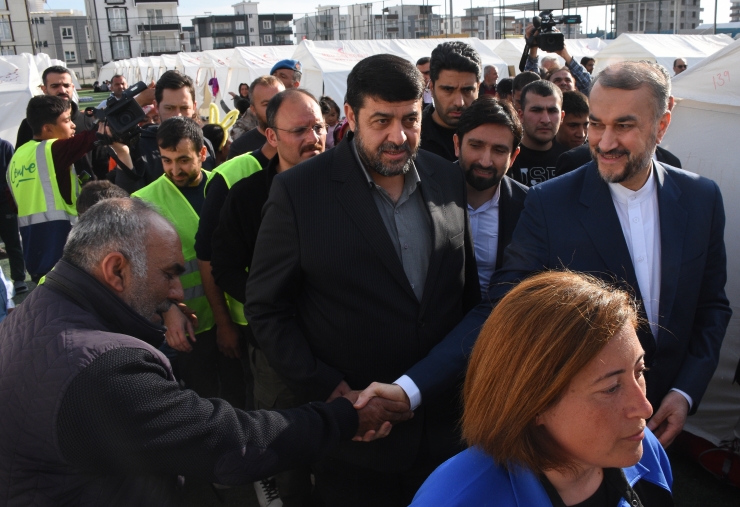 İran Dışişleri Bakanı Hüseyin Emir Abdullahiyan, Adıyaman'da incelemelerde bulundu