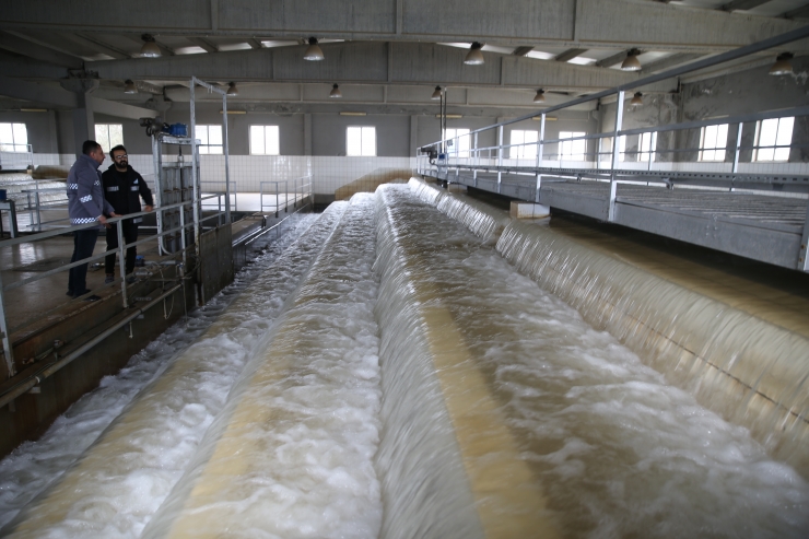 Şanlıurfa'da kente yeniden şebeke suyu verilmeye başlandı